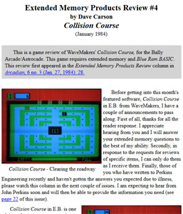 Extended Memory Products Review #4: Collision Course